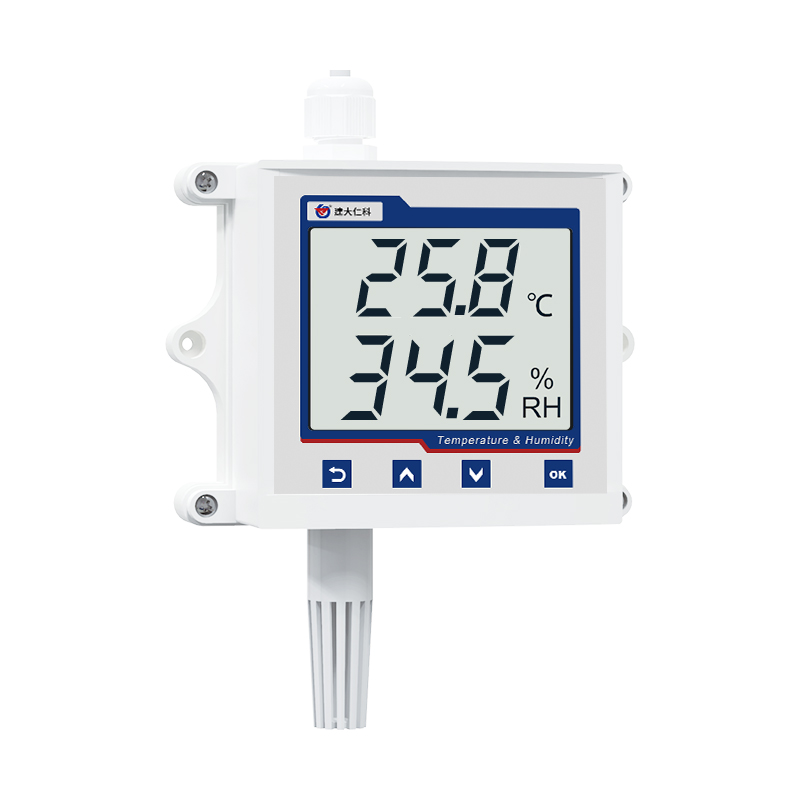 防水壳液晶显示温湿度变送器